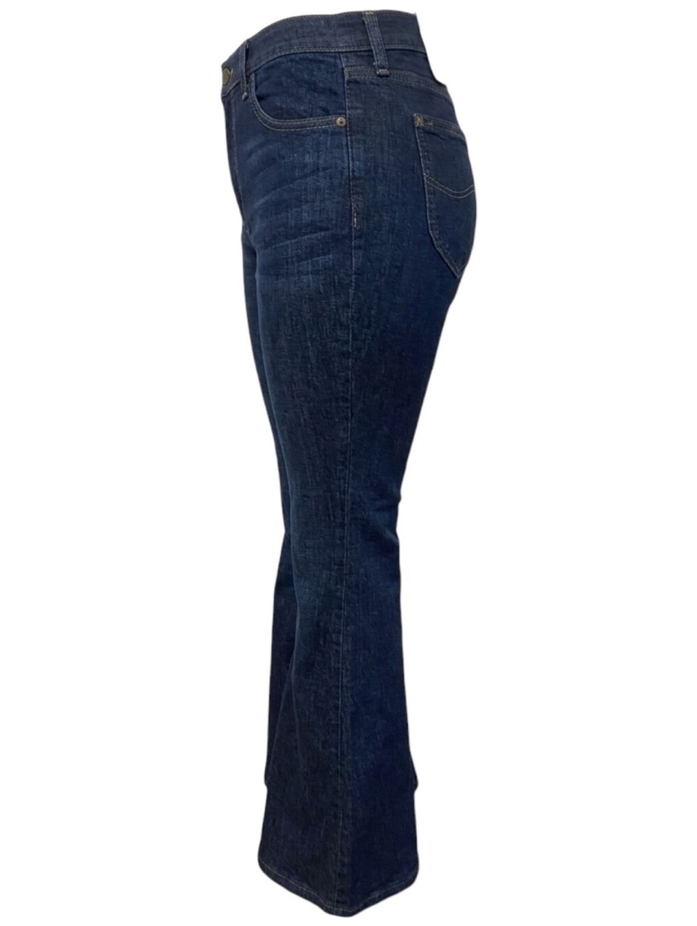 Lee Legendary Inner Strength Flare Jeans Dark Wash Size 16 Short NWT - Picture 4 of 13